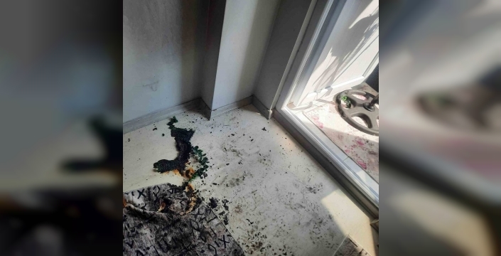 Tekirdağ'da ev alevlere teslim oldu: Maddi hasar büyük, can kaybı yok