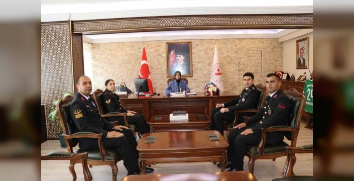 Tercan'da Jandarma'nın 187. Yıl Coşkusu: Kaymakam'dan Moral Ziyareti