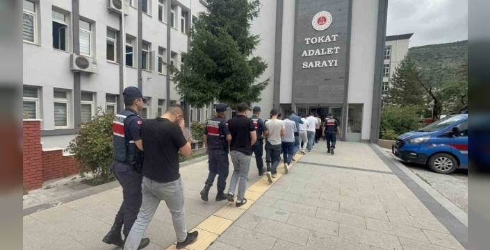 Tokat merkezli uyuşturucu operasyonunda son perde: 36 şüpheli adliyede!