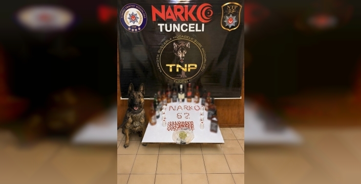 Tunceli'de uyuşturucu tacirlerine geçit yok: İki şüpheli tutuklandı