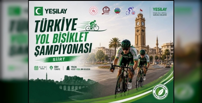 Türkiye Yol Bisikleti Şampiyonası’nda dikkatler Siirt’te yoğunlaştı