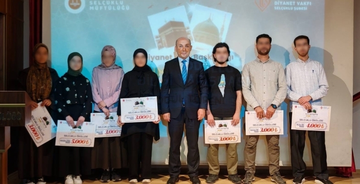Umre ödüllü yarışmada ödüller dağıtıldı