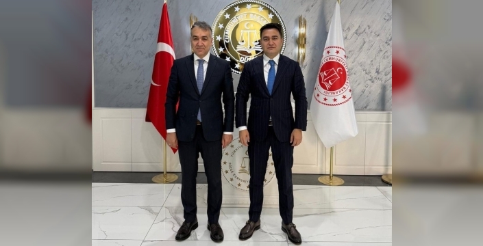 Valilerden başsavcı Yasin Emre'ye tebrik ziyareti