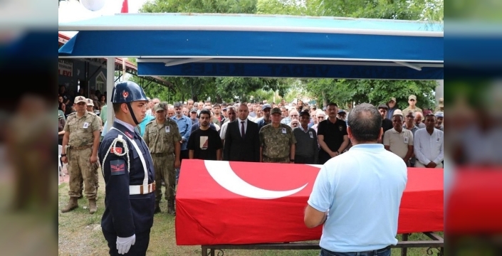 Van'da gazi Aykan Fırat, son yolculuğuna uğurlandı