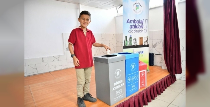 Yeşilyurt'ta 5.970 öğrenciye çevre dersi verildi: Sıfır atık bilinci yayılıyor