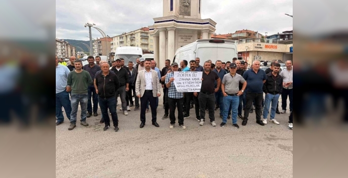 Yozgat'ta maden işçileri isyan etti: 4 aydır maaş yok, geçinemiyoruz!