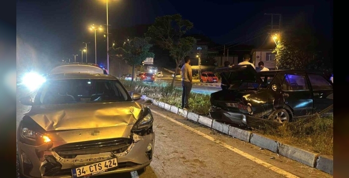 Zonguldak'ta otomobil kazası: Araç 100 metre sürüklendi