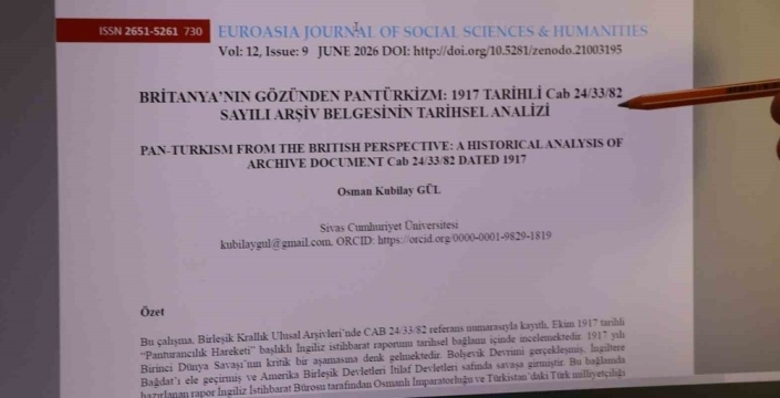 109 yıllık sır perdesi aralandı: İngiliz istihbaratının gizli raporu ortaya çıktı!