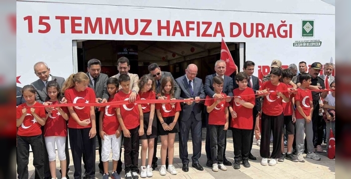 15 Temmuz ruhu Osmaniye'de hatıra durağında yeniden canlandı