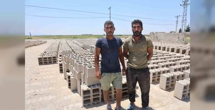40 derece sıcaklıkta durmak yok: İkiz kardeşler günde 2500 briket üretiyor