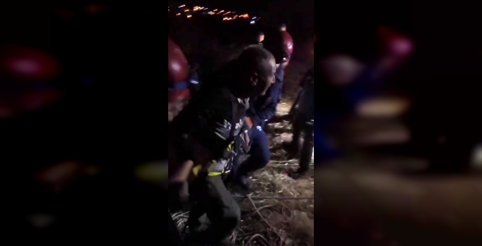 Adana'da ormanlık alanda mahsur kalan kişi kurtarıldı
