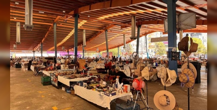 Adana'daki Antika Pazarı'nda nostalji rüzgarı eserleriyle büyülüyor