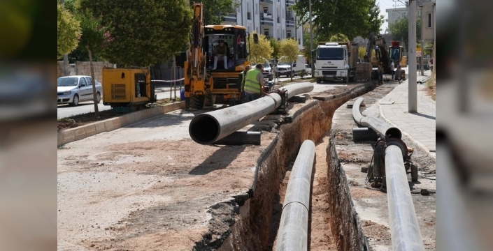 Adıyaman'da 68 bin metre altyapı hattı tamamlandı
