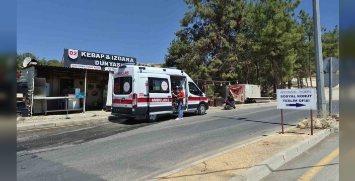 Adıyaman'da acı kaza: Motosiklet devrildi, 2 kişi yaralandı