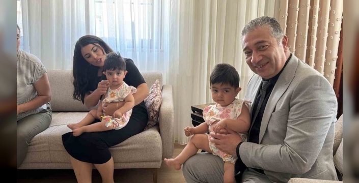 Adıyaman'da çifte mutluluk: Gözübüyük ailesi ikiz bebek sahibi oldu