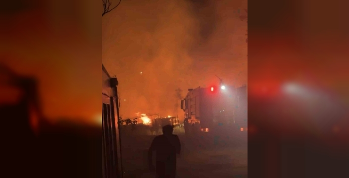Adıyaman'da yürek burkan anız yangını: Bahçeler küle döndü, hayvanlar telef oldu!