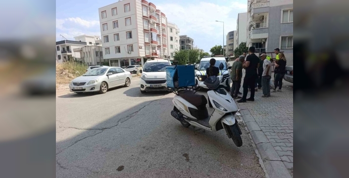 Adıyaman'da yürekleri ağızlara getiren kaza: Motosiklet sürücüsü yaralandı
