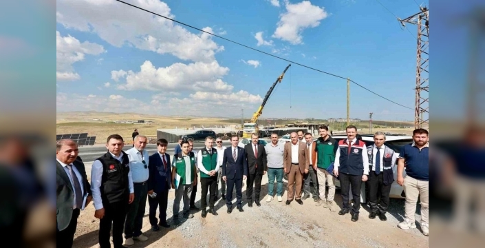 Ahlat'ta içme suyu projesi hızla ilerliyor
