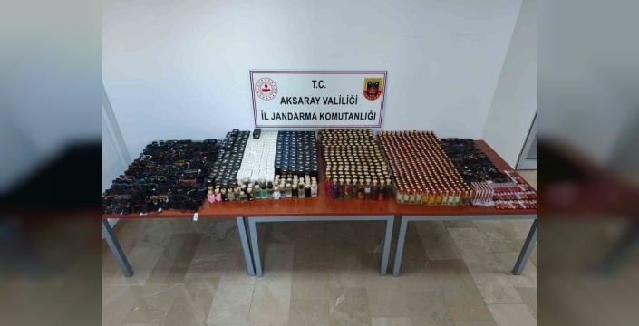 Aksaray'da 4,5 milyon liralık kaçakçılık operasyonu: 3 kişi gözaltında