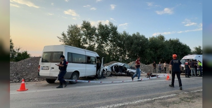 Amasya'da yürek yakan kaza: Bir hayat son buldu, üç kişi yaralandı