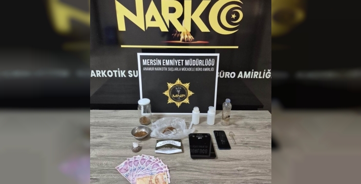 Anamur'da uyuşturucu operasyonu: 1 kişi tutuklandı