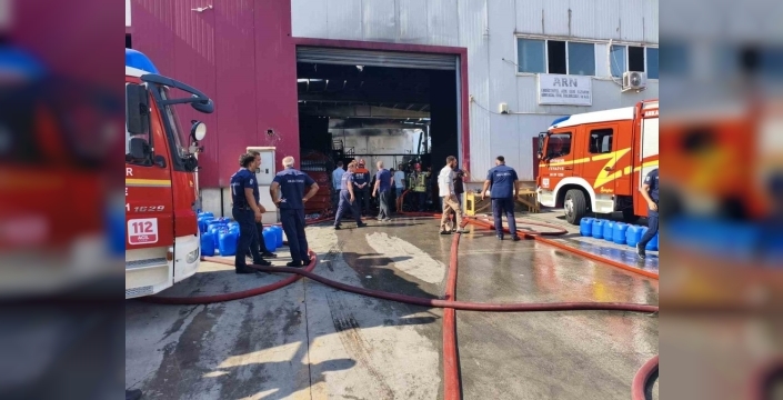 Ankara'da kimyasal fabrikada yangın paniği: Alevler yan fabrikaya sıçradı