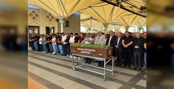 Ankara'da trajik kaza: Hafriyat işçisi son yolculuğuna uğurlandı
