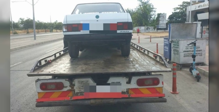 Antalya'da drift yapan sürücüye hem adli hem idari ceza