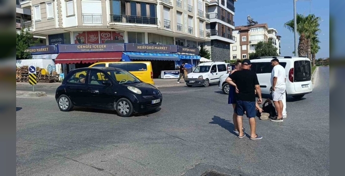 Antalya'da kaza tutanağı: Yaralıyla değil, gazeteciyle uğraştı!