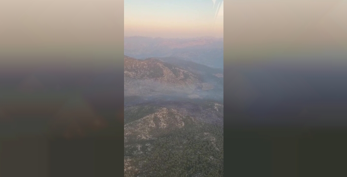 Antalya'daki orman yangını kontrol altına alındı, soğutma çalışmaları sürüyor