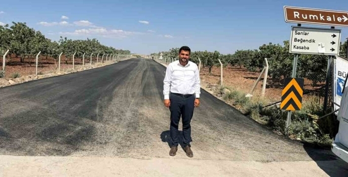 Araban'ın Rumkale yolu artık pürüzsüz: Başkan Şahin'e teşekkürler