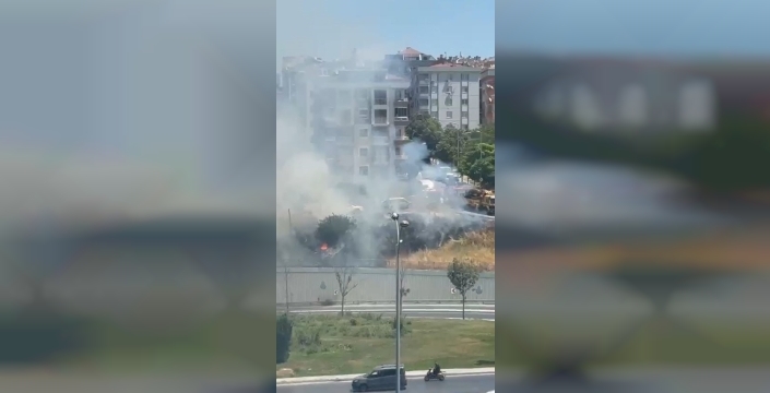 Avcılar'da yangın çıkaran yaşlı adam, olay yerinden kaçtı