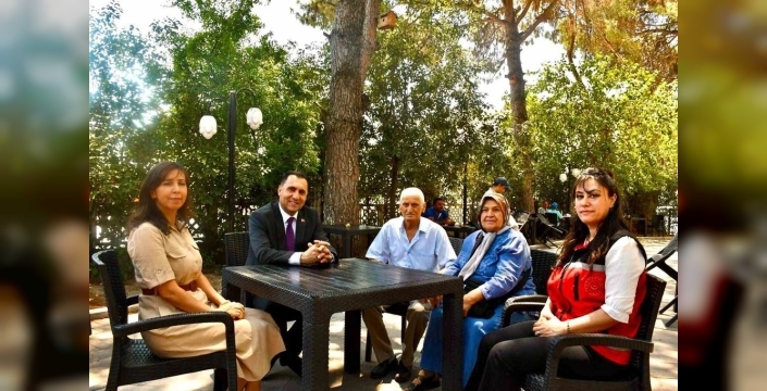 Aydın'da şehit öğretmene vefa ziyareti