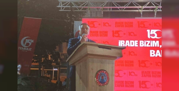 Bafra'da 15 Temmuz anma programında birlik ve kardeşlik mesajları verildi