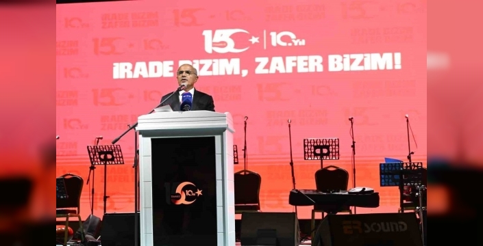 Başkan Er: 15 Temmuz, milletimizin yazdığı kahramanlık destanı