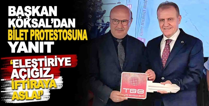 Başkan Köksal, Akşehir’deki bilet krizine yanıt verdi: Müfteriler hesap verecek!
