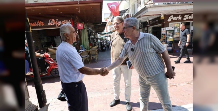 Başkan Tetik'ten esnafa müjde: 'Siz isteyeceksiniz, biz yapacağız