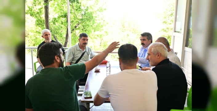Başkan Yılmaz, Teleferik Mahallesi esnafıyla buluştu
