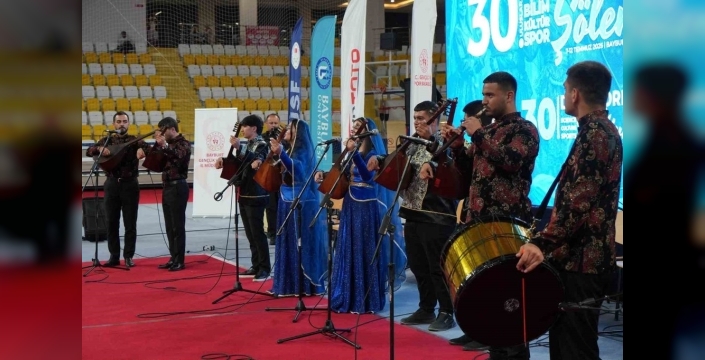 Bayburt'ta 30. Dede Korkut Şöleni coşkuyla başladı