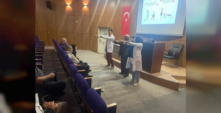 Bayburt'ta diyabet okulu eğitimleri başarıyla tamamlandı
