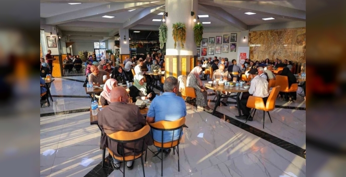 Bayburt’ta şehit aileleri ve gaziler için anlamlı yemek programı düzenlendi