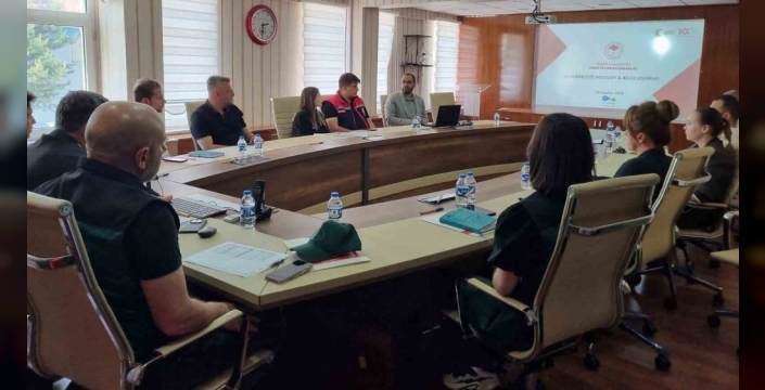 Bayburt'ta su verimliliği belgesi hakkında önemli bilgilendirme toplantısı