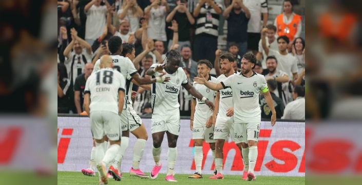 Beşiktaş, Avrupa Ligi'nde Midtjylland'ı tek golle devirerek sezona galibiyetle başladı