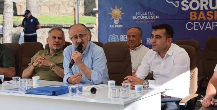 Beyşehir'de Başkan Bayındır sanayi esnafı ile buluştu