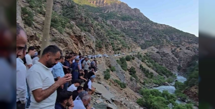 Beytüşşebap'ta Habur Çayı'nda kaybolan genç için arama çalışmaları sürüyor