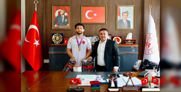 Bilecik'ten Avrupa Şampiyonu çıktı: Salih Yusuf Yazıcı'ya görkemli karşılama!
