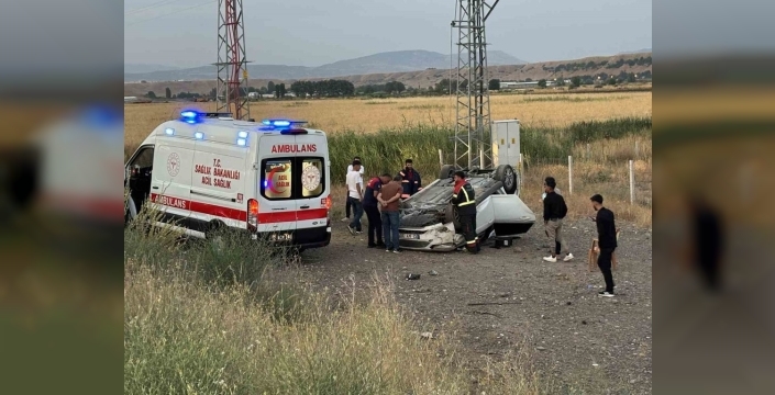 Bingöl'de yürekleri ağza getiren kaza: Üç can yoldan çıktı