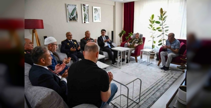 Bolu'da 15 Temmuz şehidinin ailesine anlamlı vefa ziyareti