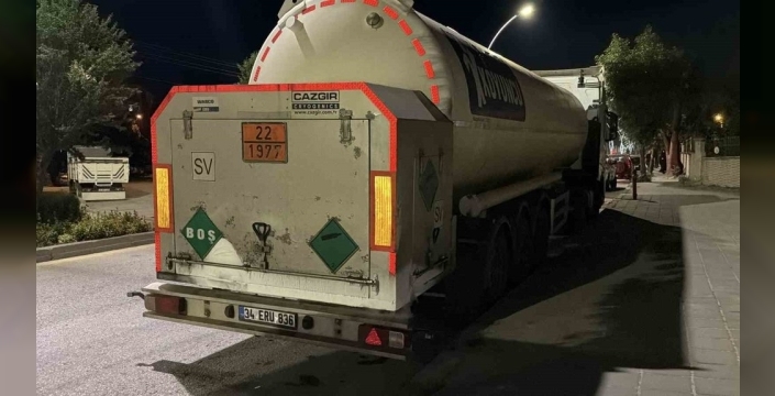 Bolu'da tankerden azot gazı sızıntısı paniği yaşandı