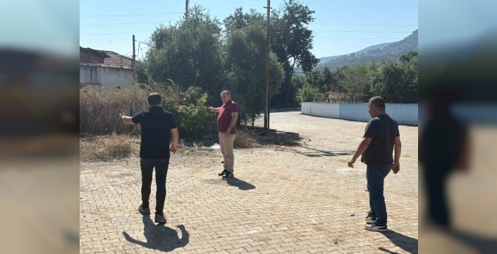 Bozdoğan'daki yatırımların durumu yerinde değerlendirildi